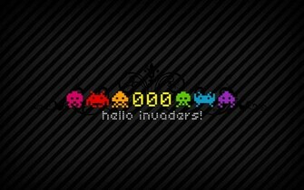 Space Invaders Wallpaper Desktop Background