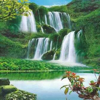 Mural Entranceway 3d Landscape Wallpaper Background