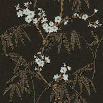 Harlequin Extravagance Wallpaper Radiance Onyx Gold Ivory