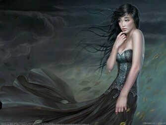 Yuehui Tang Wallpaper Fantasy Art