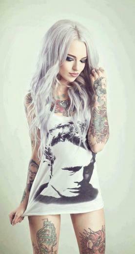 Tattooed Girls Wallpaper Sf
