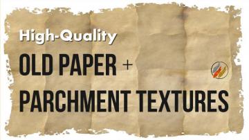 Parchment Paper Background And Old Textures