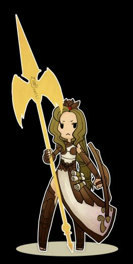 Smite Chibi Athena By Zennore