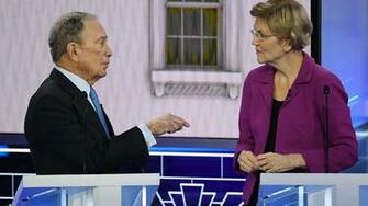 Warren Ethered Bloomberg During The Las Vegas Debate Essence