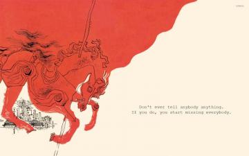 The Catcher In Rye Cover Wallpaper Quote
