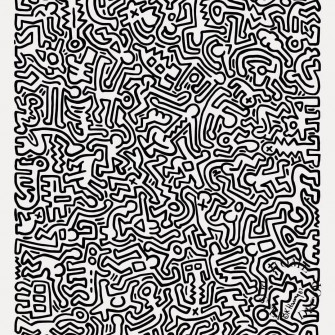 Black And White Graffiti Wallpaper