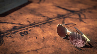 Leather Wood Wallpaper Glasses Golden