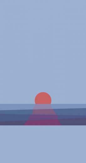 Simplistic iPhone Wallpaper Top