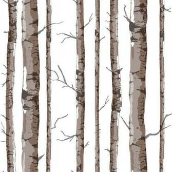 Decorative Wood Branches Wallpaper Tree Mural Pvc Vinyl For