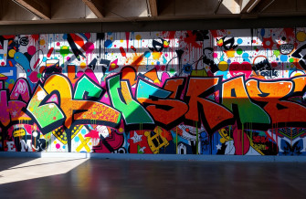 Abstract Graffiti Wallpaper