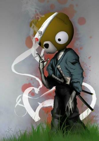 Jinno Afro Samurai Wallpaper Kuma