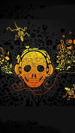 Crazy Music iPhone 5s Wallpaper iPad