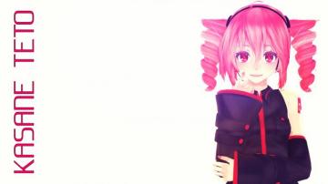 Extremely Simple Kasane Teto Wallpaper By Esizu