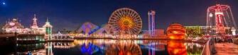 Original Paradise Pier Panorama Disney Tourist