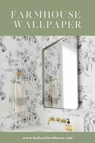 Modern Farmhouse Wallpaper That S Budget Friendly