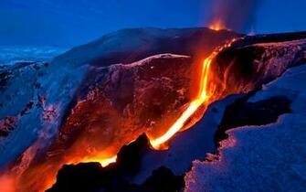 Volcano Computer Wallpaper Desktop Background Id
