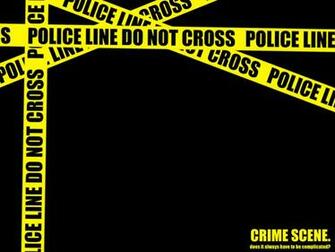 Crime Scene Wallpaper