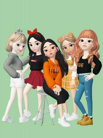 Zepeto Code Kf62g8 Kartun Fotografi Remaja Foto Sahabat