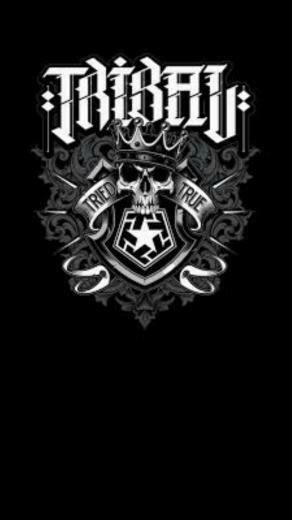 Black Tribal Wallpaper Top Background