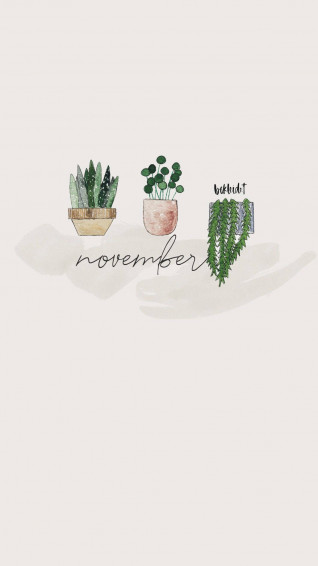 November iPhone Wallpaper
