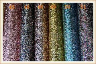 Rough Surface Cloth Backing Glitter Fabric Faux Leather
