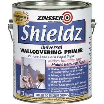 Gal White Zinsser Shieldz Universal Wallpaper Wallcovering Primer