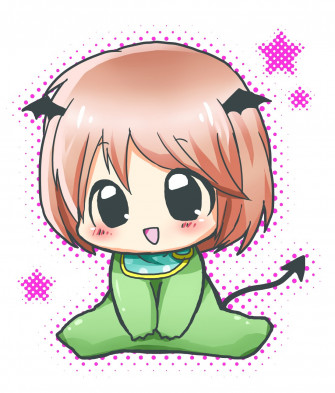 Mao Chibi Devi Devil Zerochan Anime Image Board Mobile