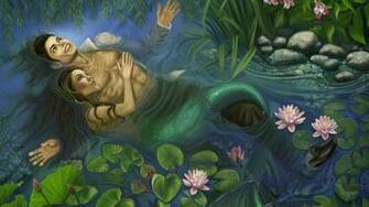 Mermaid Computer Wallpaper Desktop Background