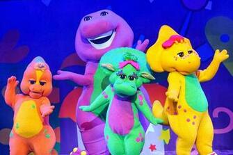 Barney And Friends Kids Cast Celebrate With On His
