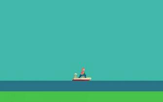 Minimalistic Ponyo Studio Ghibli B38c