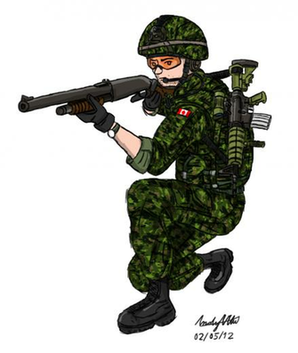 Canadian Army Combat Engineer By Ndtwofives