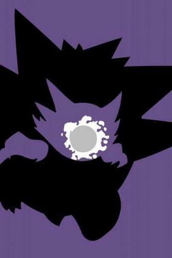 Pokemon Gengar Haunter Gastly Ghost Wallpaper