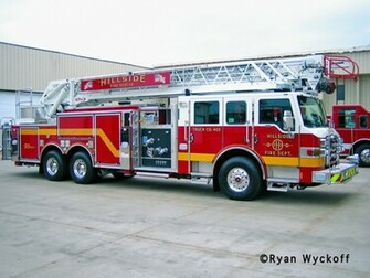 The New Truck For Hillside Is This Pierce Velocity HD