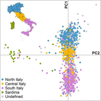 Genetic History Of Italy Wikipedia