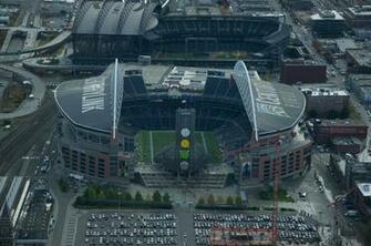 Seattle Seahawks Nfl Football Sport Stadium Architecture Building