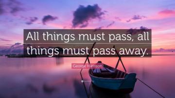 Best All Things Must Pass Wallpaper