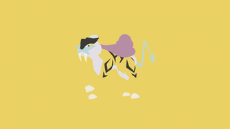 Minimalistic Wallpaper Raikou By Mardgeert On