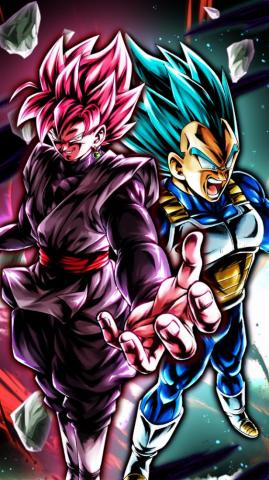 Goku Black Ros And Vegeta Blue Wallpaper R Dragonballlegends
