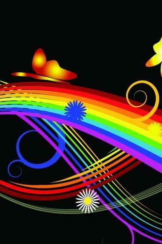 The Ipod Touch 4th Gen Is Pictured With A Custom Wallpaper To