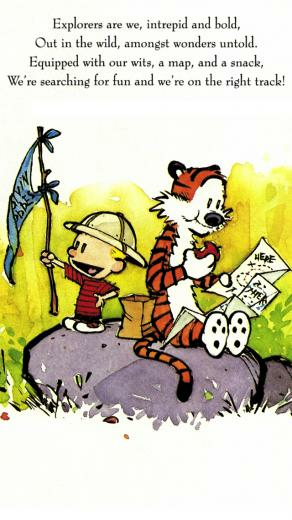 Calvin And Hobbes iPhone