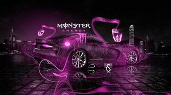 Monster Energy Dodge Viper Srt V Fantasy Snake Car El Tony