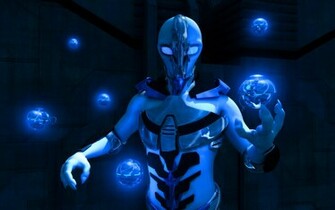 Blue Alien Wallpaper HD