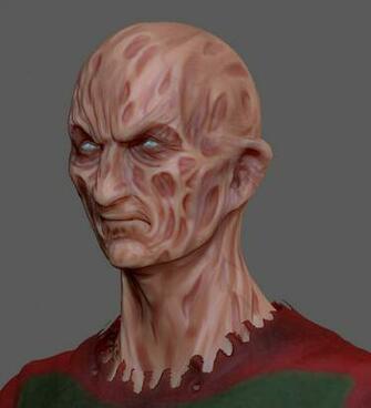 Freddy Krueger Zbrush Wip By