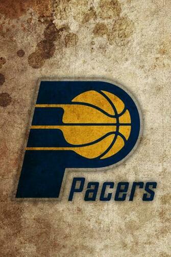 Indiana Pacers Grunge iPhone Wallpaper