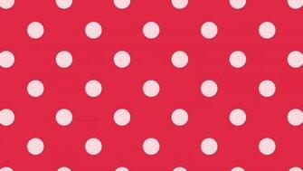 Pink Polka Dots K On Wallpaper