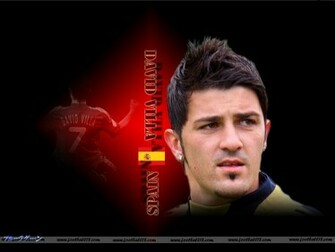 Top Football Players David Villa Wallpaper