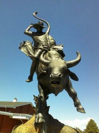 Lane Frost Bull Riding A