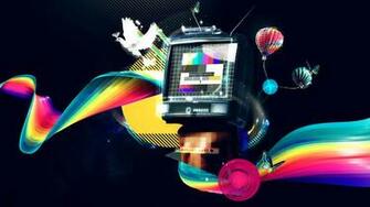 Abstract Radio Wallpaper Wallpoper