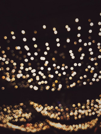 Fairy Lights Aesthetic Wallpaper