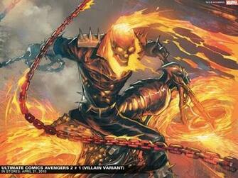 Ultimate Comics Avengers Villain Variant Wallpaper
